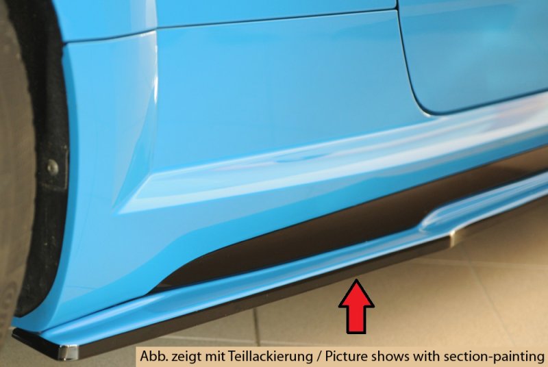 Rieger Seitenschwelleransatz (ca. 19mm) Audi TT (8J-FV/8S) 09.18- (ab Facelift) - 55187