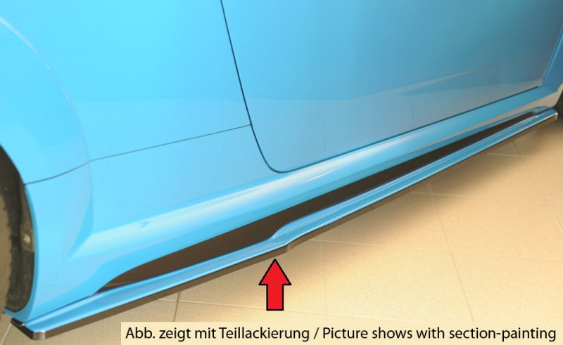 Rieger Seitenschwelleransatz (ca. 19mm) Audi TT (8J-FV/8S) 09.18- (ab Facelift) - 55187