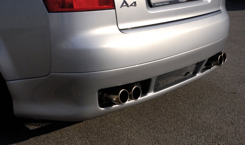 Rieger Heckschürzenansatz Audi A4 (8E) Typ B6 11.00-10.04 - 55207