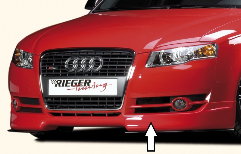 Rieger Spoilerlippe Audi A4 (8E) Typ B7 11.04- (ab Facelift) - 55220