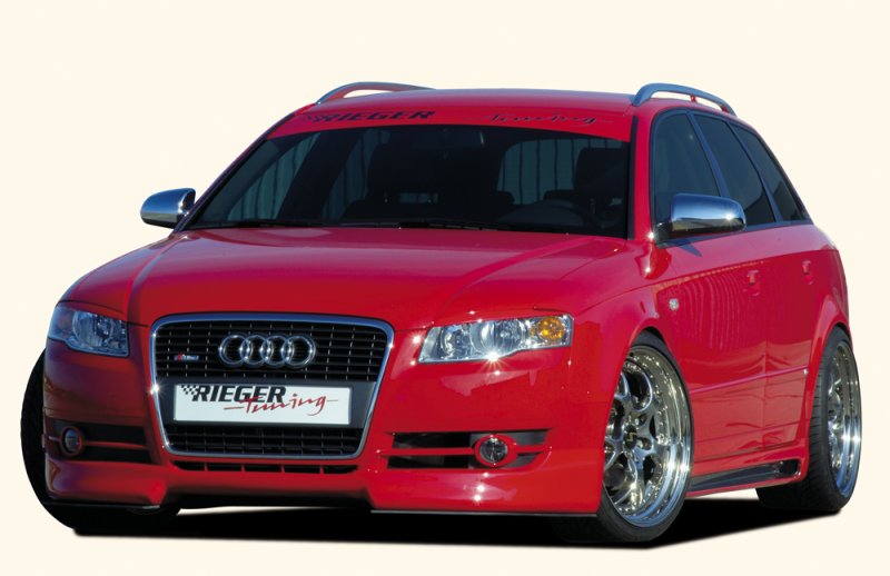 Rieger Spoilerlippe Audi A4 (8E) Typ B7 11.04- (ab Facelift) - 55220