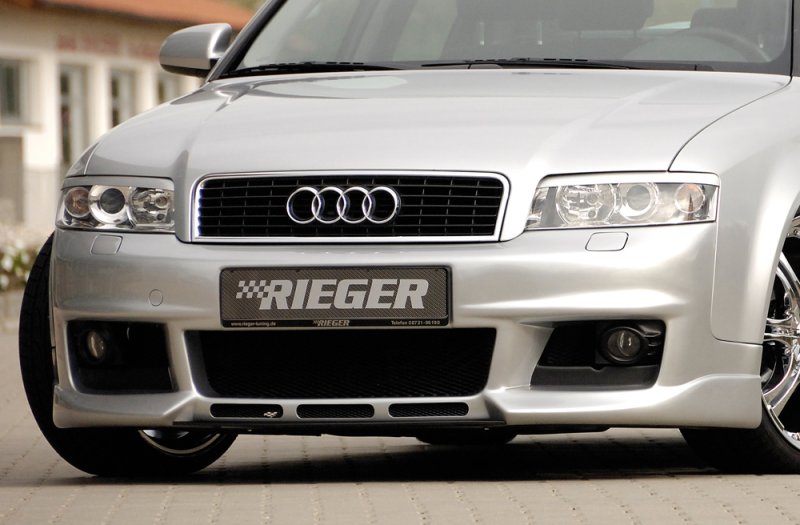 Rieger Spoilerstoßstange neues Design Audi A4 (8E) Typ B6 11.00-10.04 - 55237
