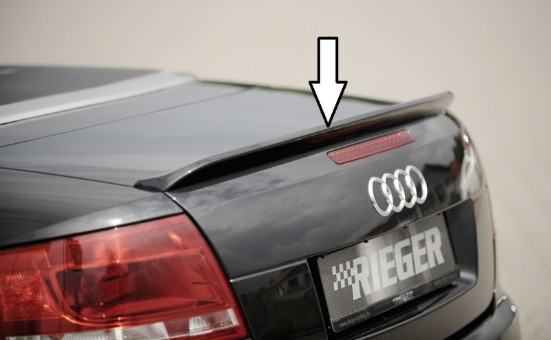 Rieger Heckklappenspoiler Audi A4 (8H) 01.06- (ab Facelift) - 55249