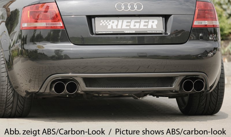 Rieger Heckeinsatz Audi A4 (8H) 01.06- (ab Facelift) - 55270