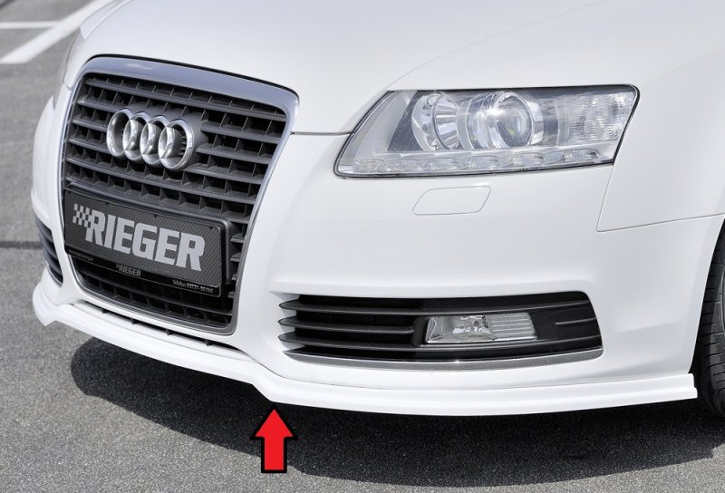 Rieger Spoilerlippe Audi A6 (4F) 10.08-08.11 (ab Facelift) - 55330
