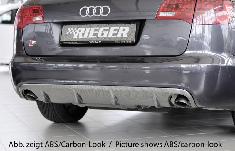 Rieger Heckeinsatz Audi A6 (4F) 04.04-09.08 (bis Facelift) - 55336