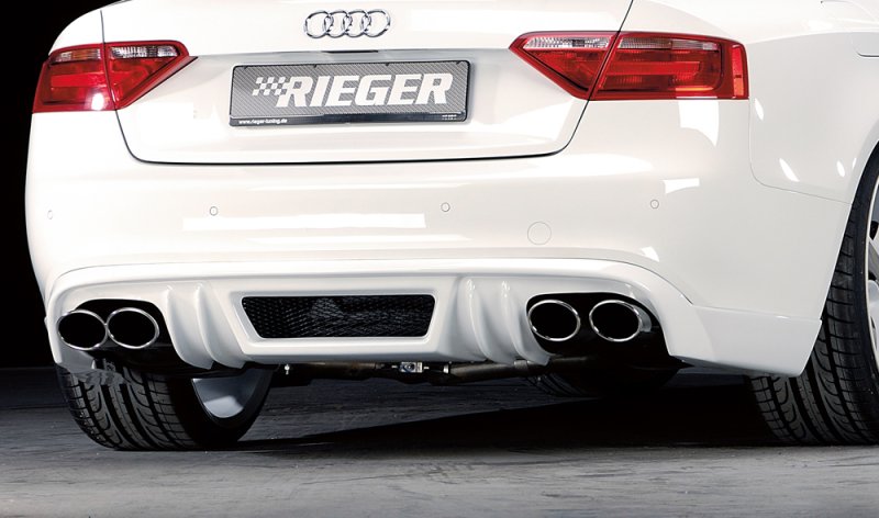 Rieger Heckschürzenansatz Audi A5 (B8/B81) 06.07-07.11 (bis Facelift) - 55408