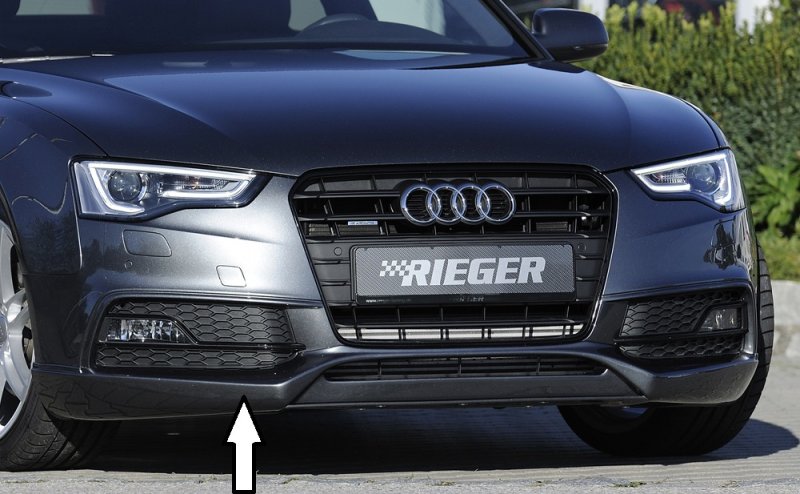 Rieger Spoilerlippe Audi A5 (B8/B81) 10.11-06.16 (ab Facelift) - 55468