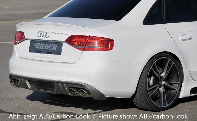 Rieger Heckeinsatz Audi A4 (B8/B81) 11.07-12.11 (bis Facelift) - 55516