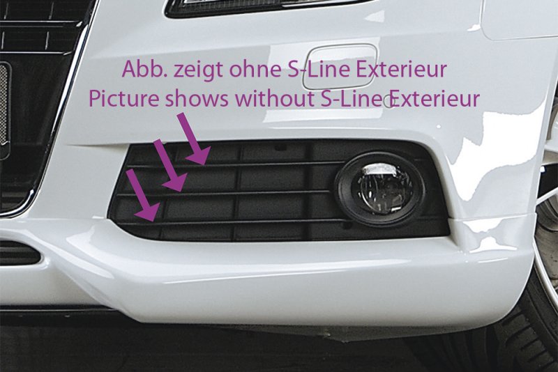 Rieger Spoilerschwert Audi A4 (B8/B81) 11.07-12.11 (bis Facelift) - 55521