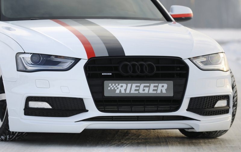 Rieger Spoilerlippe Audi A4 (B8/B81) 01.12- (ab Facelift) - 55538