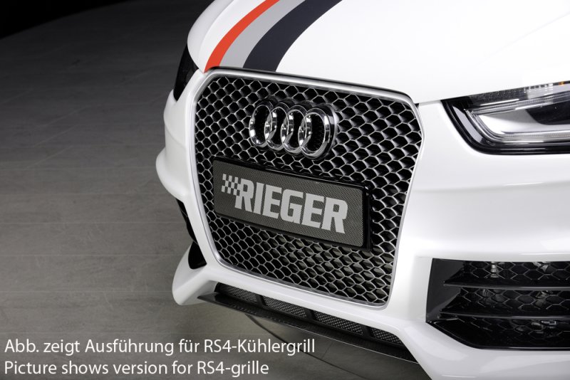 Rieger Spoilerstoßstange Audi A4 (B8/B81) 01.12- (ab Facelift) - 55542