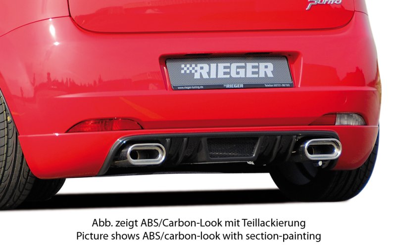 Rieger Heckansatz Fiat Grande Punto (199) 10.05- - 56048