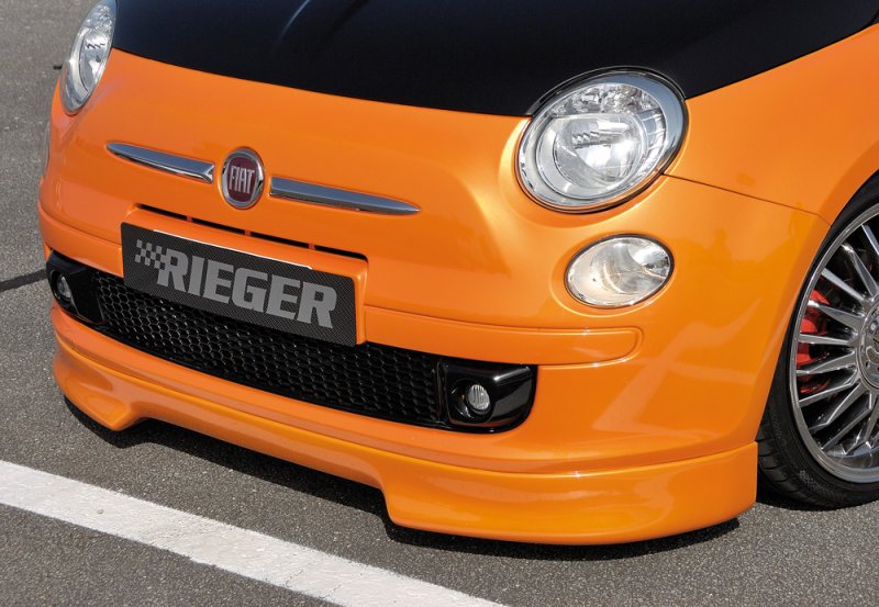 Rieger Spoilerlippe Fiat 500 (312) 10.07- - 56060