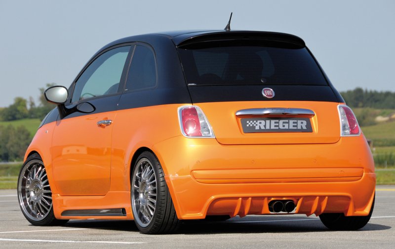 Rieger Heckschürzenansatz Fiat 500 (312) 10.07- - 56067