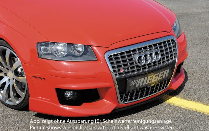 Rieger Spoilerstoßstange R-Frame Audi A3 (8P) 06.05-06.08 - 56744