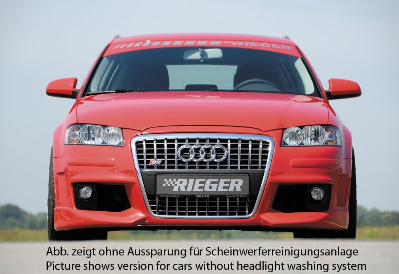 Rieger Spoilerstoßstange R-Frame Audi A3 (8P) 06.05-06.08 - 56744