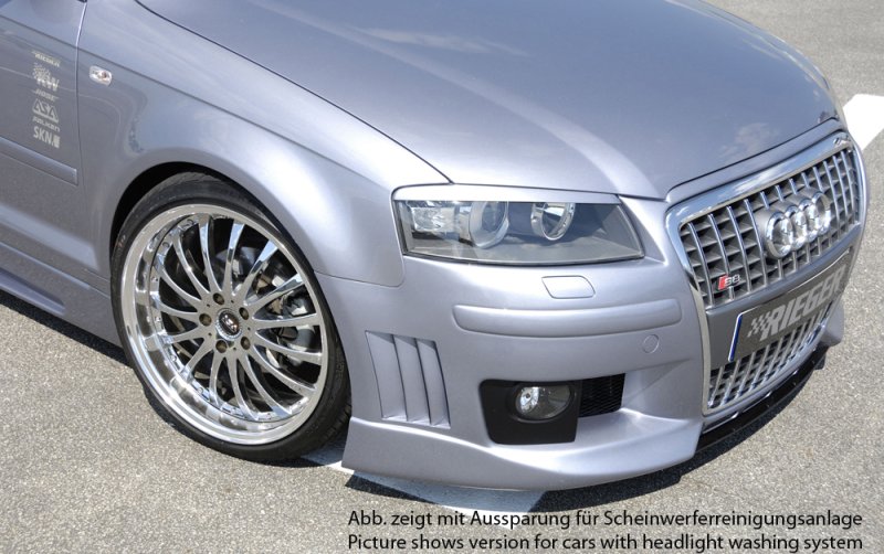 Rieger Spoilerstoßstange R-Frame Audi A3 (8P) -05.05 (bis Facelift) - 56750