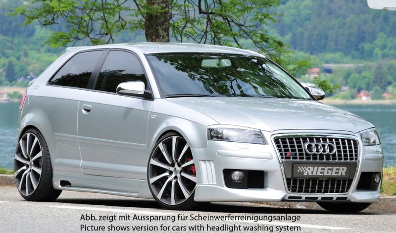 Rieger Spoilerstoßstange R-Frame Audi A3 (8P) -05.05 (bis Facelift) - 56750