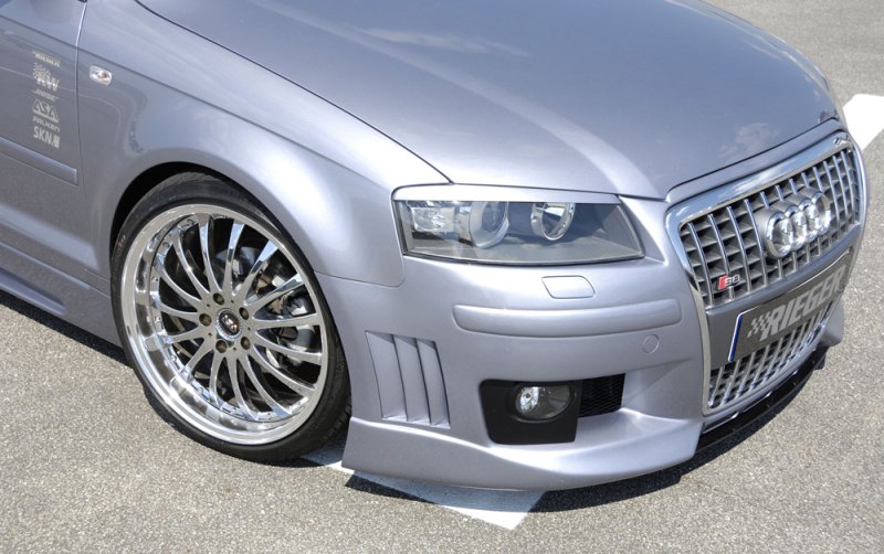 Rieger Spoilerstoßstange R-Frame Audi A3 (8P) -05.05 (bis Facelift) - 56751