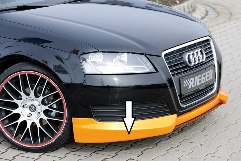 Rieger Spoilerlippe Audi A3 (8P) 07.08- (ab Facelift) - 56760