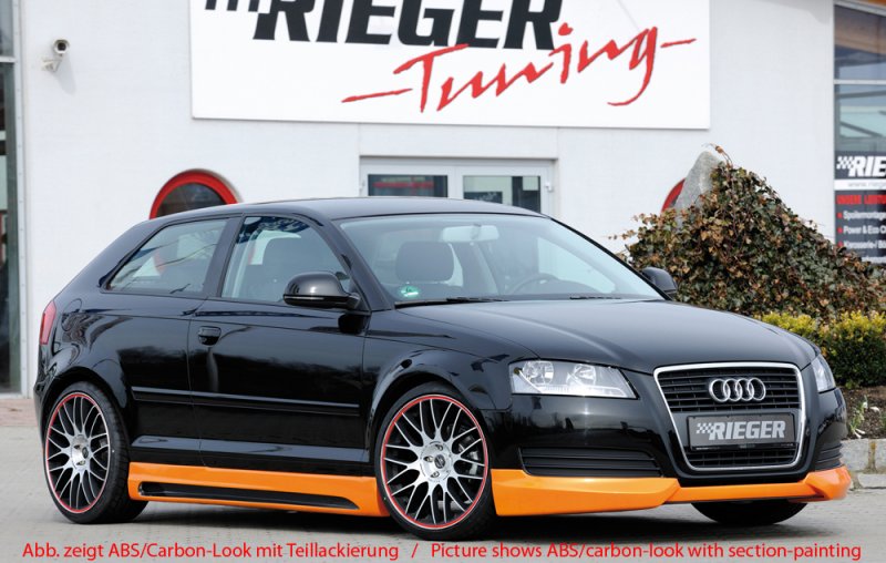Rieger Seitenschweller Audi A3 (8P) 07.08- (ab Facelift) - 56762