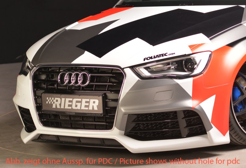 Rieger Spoilerstoßstange Audi A3 (8V) 07.12-08.16 (bis Facelift) - 56791