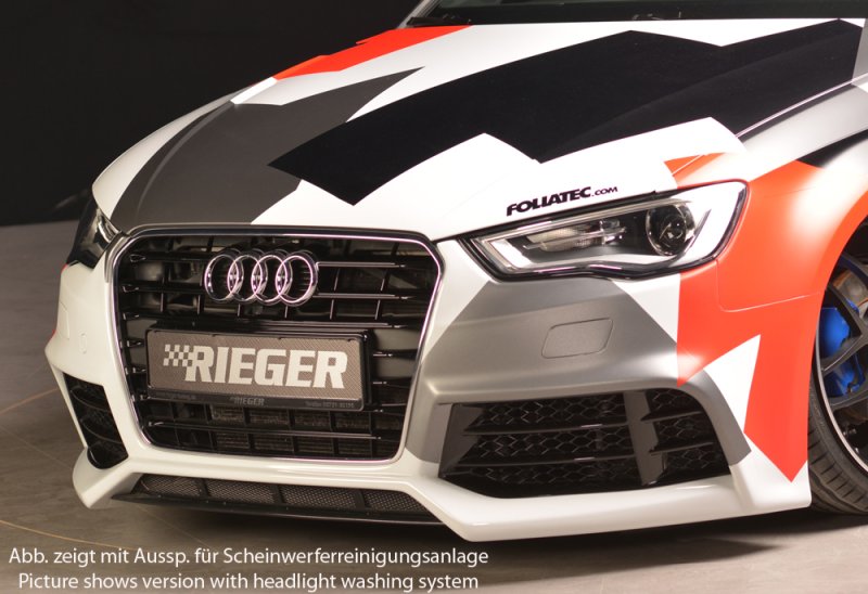 Rieger Spoilerstoßstange Audi A3 (8V) 07.12-08.16 (bis Facelift) - 56792