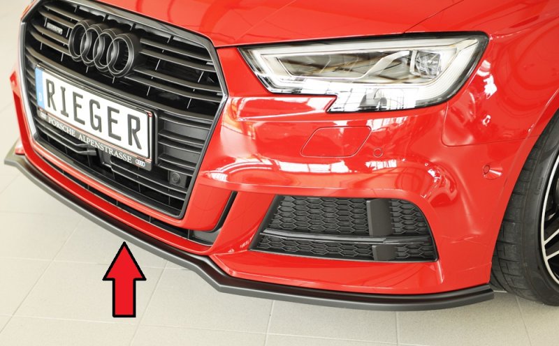 Rieger Spoilerschwert Audi A3 (8V) 09.16- (ab Facelift) - 56811