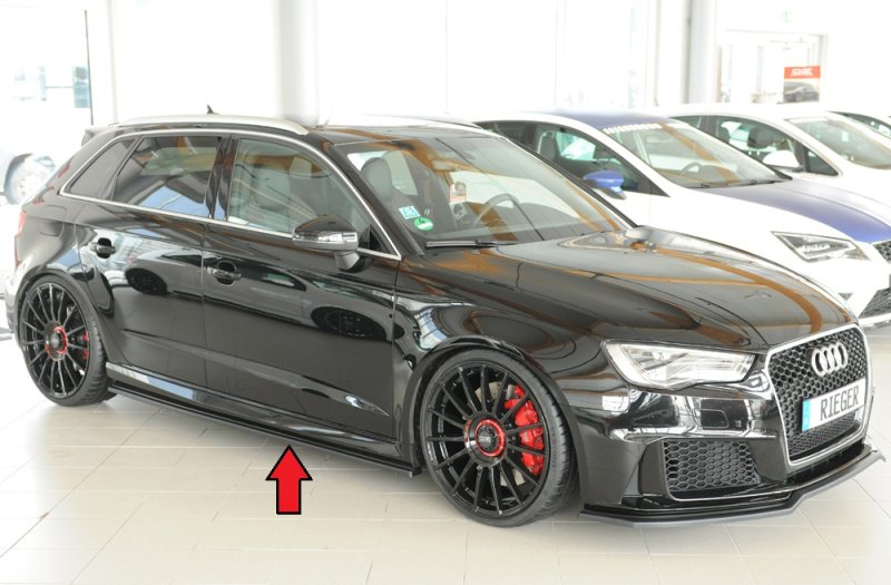 Rieger Seitenschwelleransatz Audi RS3 (8V) 02.17- (ab Facelift) - 56815