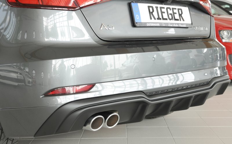 Rieger Heckeinsatz Audi A3 (8V) 09.16- (ab Facelift) - 56820