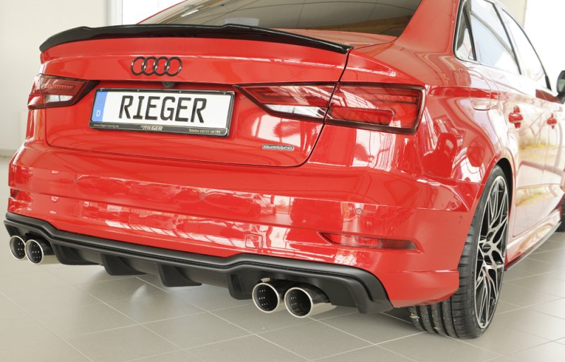 Rieger Heckeinsatz Audi A3 (8V) 09.16- (ab Facelift) - 56826
