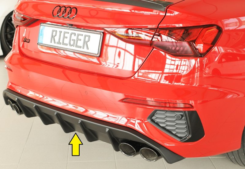 Rieger Heckeinsatz Audi A3 (GY) 11.19- - 56835