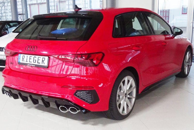 Rieger Heckeinsatz Audi A3 (GY) 11.19- - 56837