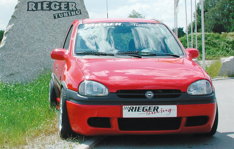Preview: Rieger Spoileransatz Variante 3 Opel Corsa B 02.93-09.96 (bis Modell 97) - 58812