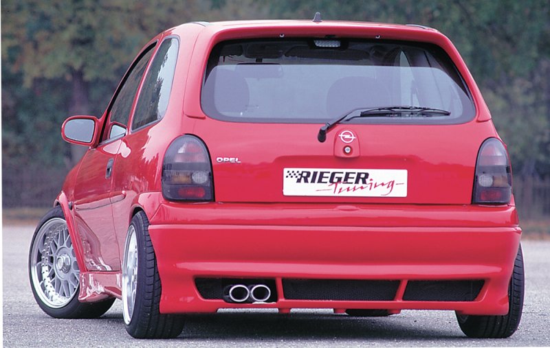 Rieger Heckansatz Variante 1 Opel Corsa B 11.96- (ab Modell 97) - 58815