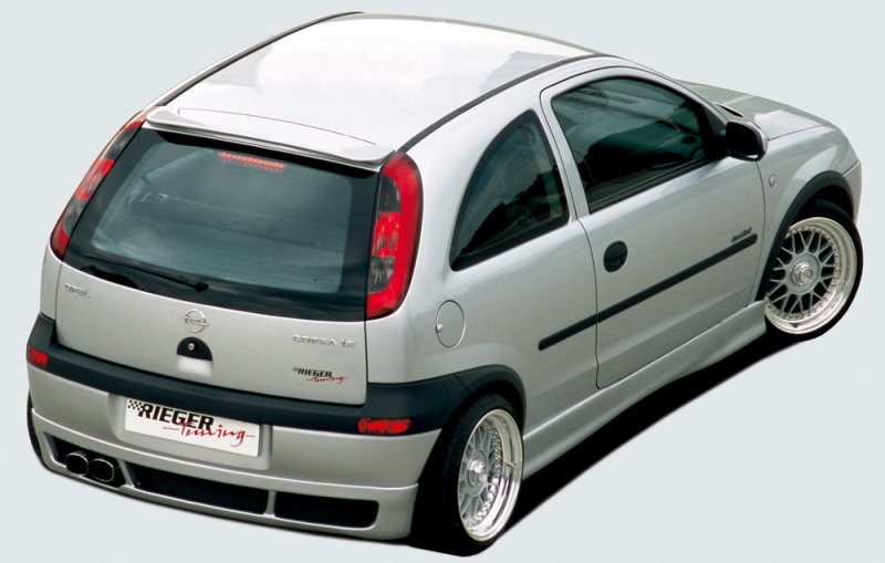Rieger Heckansatz Opel Corsa C 09.00-05.03 (bis Facelift) - 58915