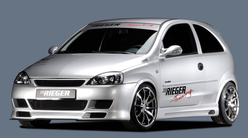 Rieger Spoilerstoßstange Opel Corsa C 06.03- (ab Facelift) - 58917