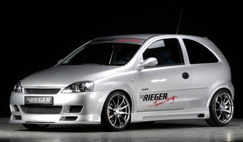 Rieger Spoilerstoßstange Opel Corsa C 06.03- (ab Facelift) - 58917