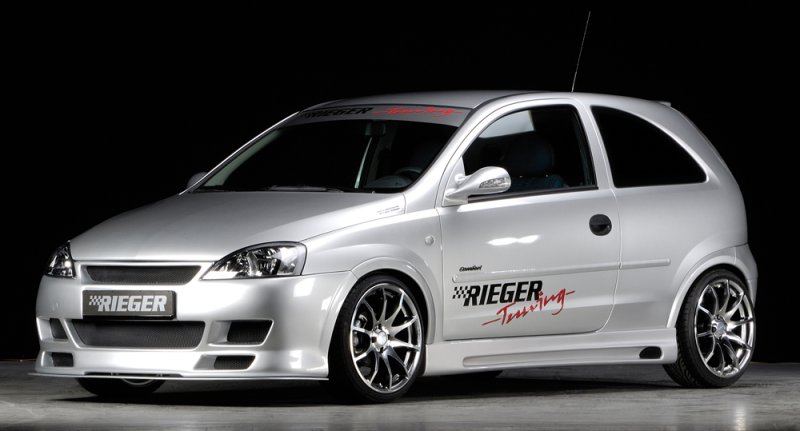 Preview: Rieger Seitenschweller Opel Corsa C 06.03- (ab Facelift) - 58925