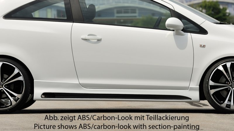Rieger Seitenschweller Opel Corsa D 01.11- (ab Facelift) - 58945