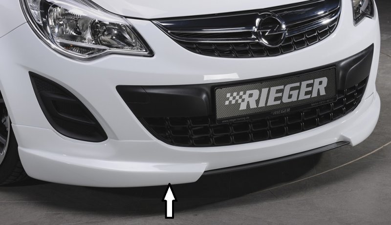 Rieger Spoilerlippe Opel Corsa D 01.11- (ab Facelift) - 58946