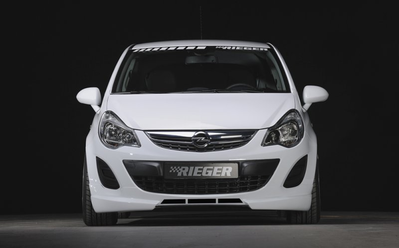 Preview: Rieger Spoilerlippe Opel Corsa D 01.11- (ab Facelift) - 58950