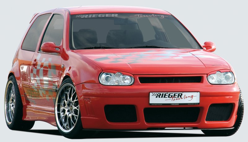 Rieger Spoilerstoßstange RS-Four-Look VW Golf 4 10.97-03 - 59015