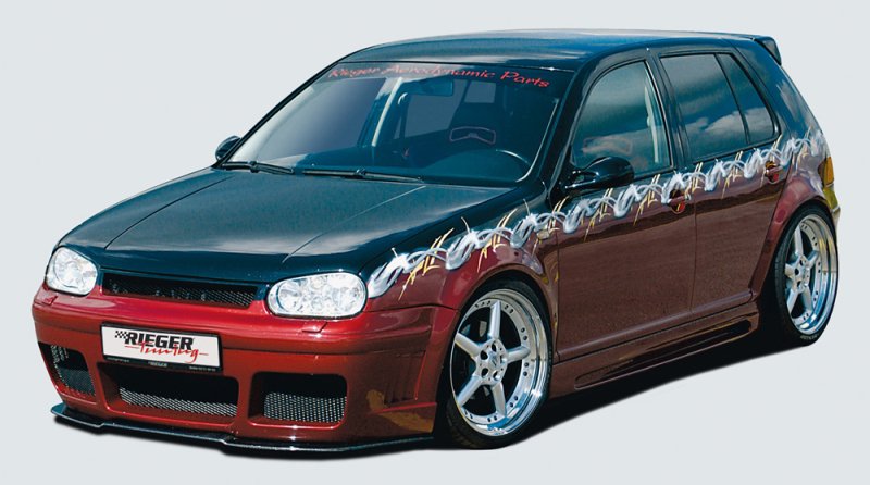 Rieger Spoilerstoßstange RS-Four-Look VW Golf 4 10.97-03 - 59037