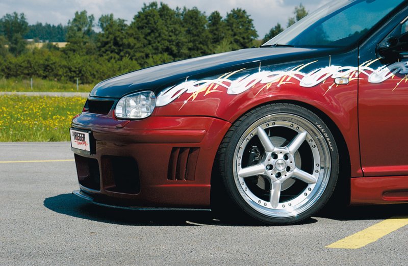 Rieger Spoilerstoßstange RS-Four-Look VW Golf 4 10.97-03 - 59037