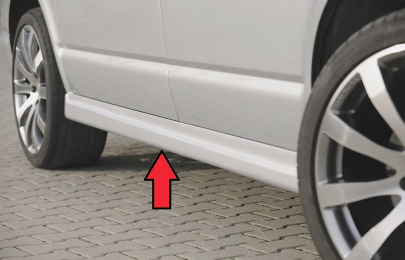Rieger Seitenschweller VW T5 Bus 04.03-08.09 (bis Facelift) - 59252