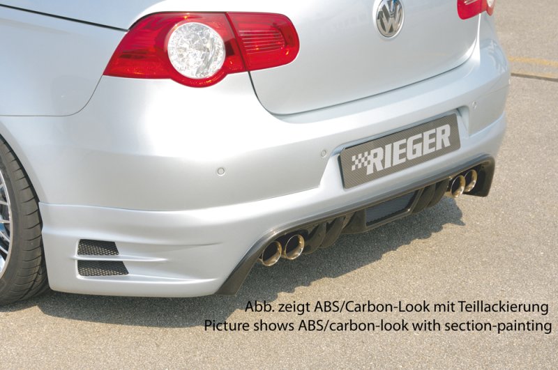 Rieger Heckansatz VW Eos (1F) 04.06.-11.10 (bis Facelift) - 59429