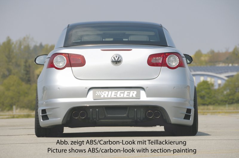 Rieger Heckansatz VW Eos (1F) 04.06.-11.10 (bis Facelift) - 59429