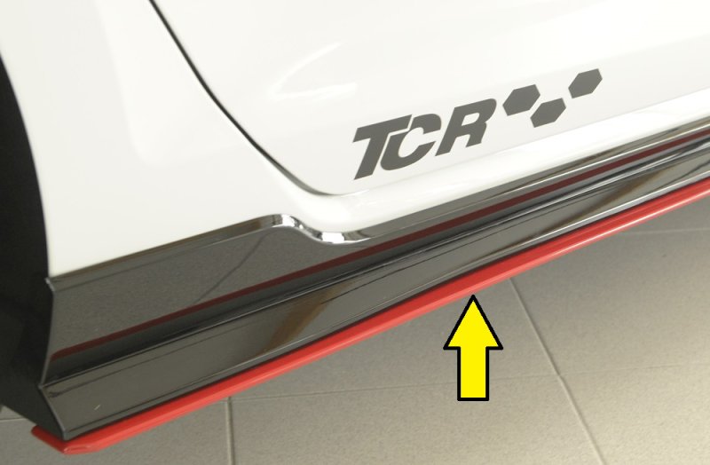 Rieger Seitenschwelleransatz VW Golf 7 GTI-TCR 01.19- - 59517